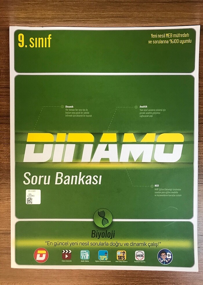 Dinamo test kitabı 9. Sınıf - Görsel 4