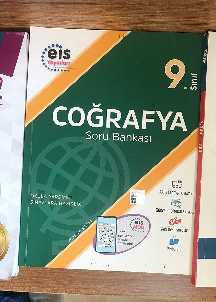Coğrafya, biyoloji, tarih test kitapları toplu - Görsel 2