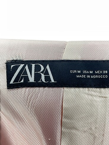 m Beden pembe Renk Zara Blazer %70 İndirimli.