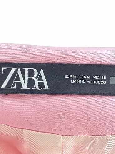 m Beden pembe Renk Zara Ceket %70 İndirimli.