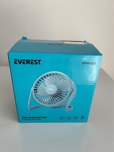 Everest EFN-505 Masaüstü usb fan