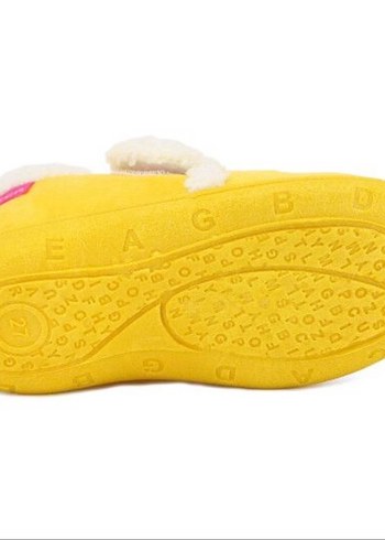 Kız Çocuk Sarı Keçeli Terlik - Görsel 6