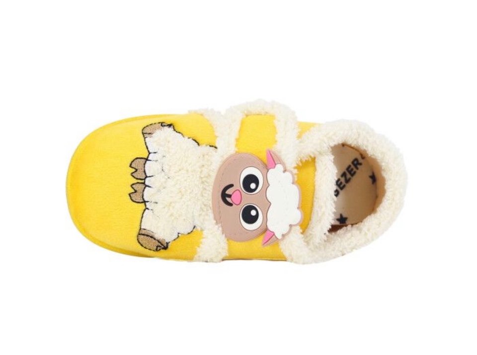 Kız Çocuk Sarı Keçeli Terlik - Görsel 5