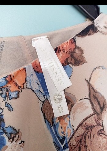 Bohem Tarz Midi Desenli Rahat Elbise - Görsel 3