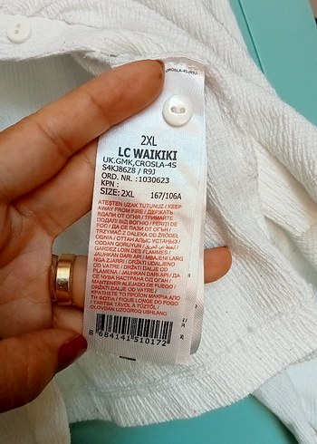 Ekru Uzun Kollu Pliseli Crop Kadın Gömlek - Görsel 6