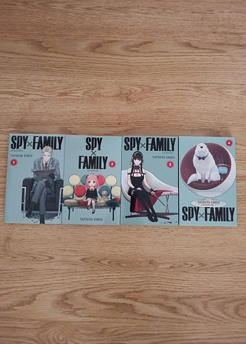 Spy x Family 1-4 Cilt Manga Seti