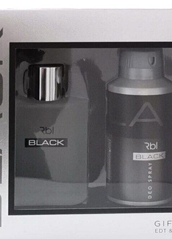 Rbi black erkek parfüm deodorant