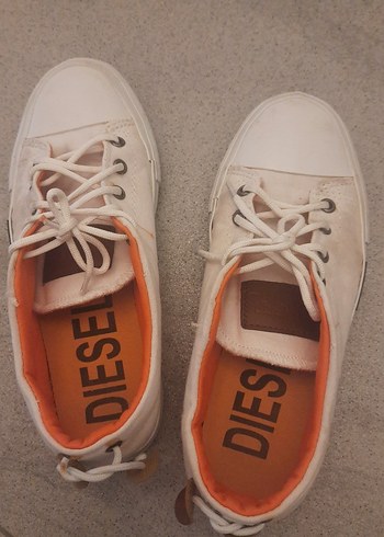 Diesel Beyaz Spor Ayakkabı