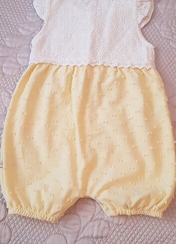 9 Ay Beden Yazlık bebek tulumu