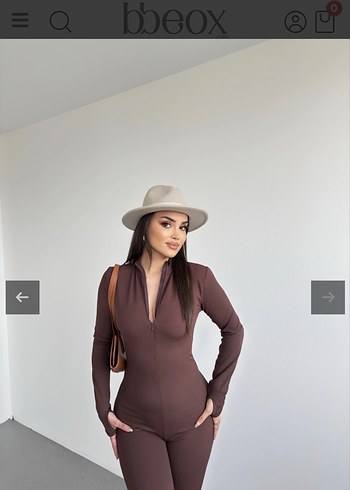 Zara Kahverengi Uzun Tulum