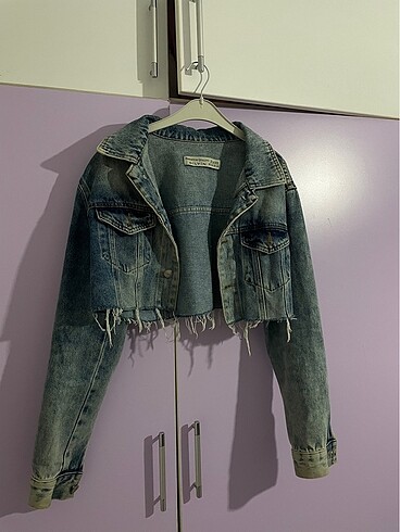 DİLVİN CROP KOT CEKET