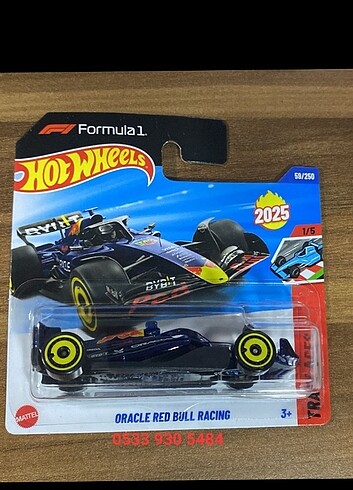 ORACLE RED BULL HOT WHEELS