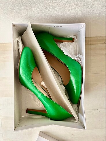 38 Beden yeşil Renk Nine West Stiletto