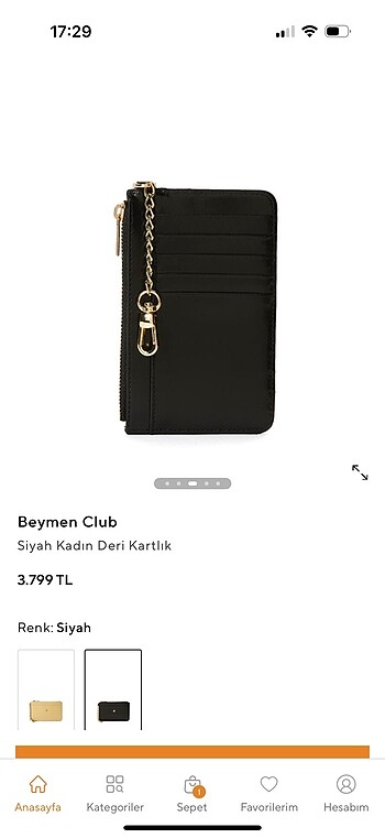 Beymen Beymen cüzdan, sıfır, hediye kutusunda