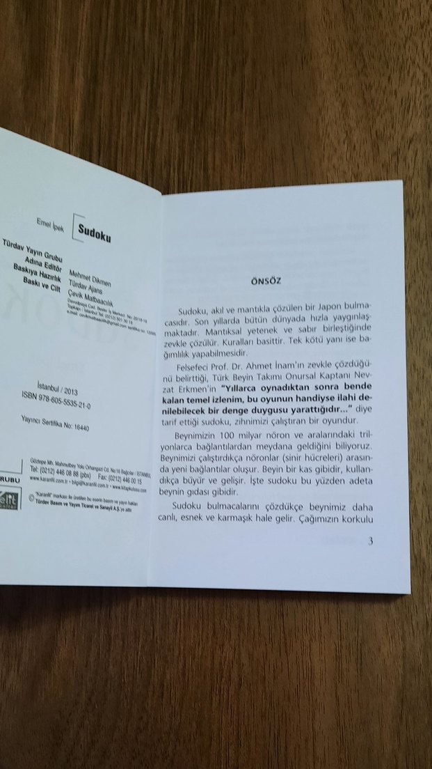 Sudoku - Emel İpek zeka açıcı - Görsel 2