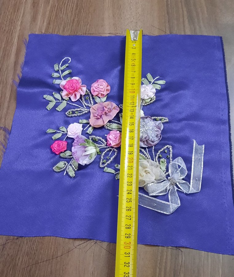 Mor Bohem Nakışlı tablo - Görsel 2