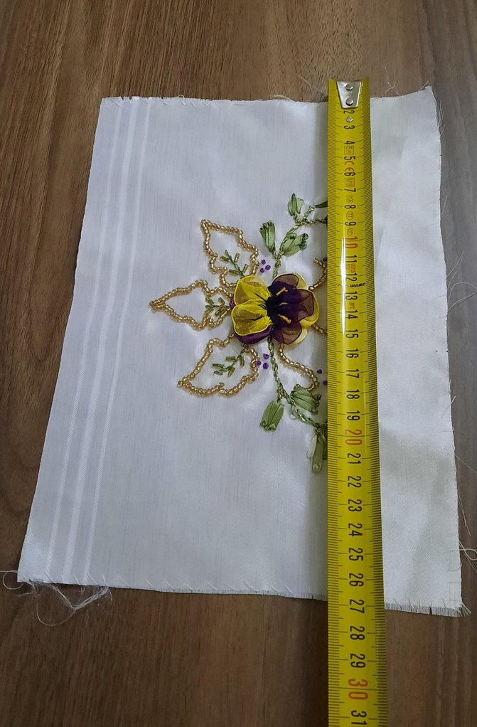 Beyaz İşlemeli Bohem tablo - Görsel 3