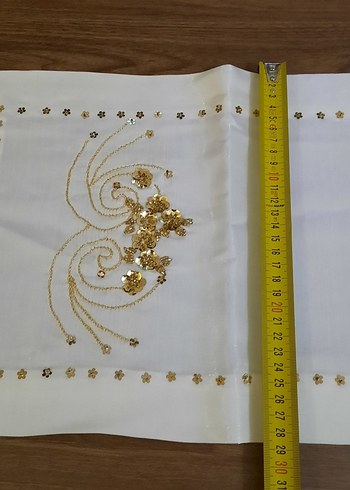 Boncuk İşlemeli runner - Görsel 3