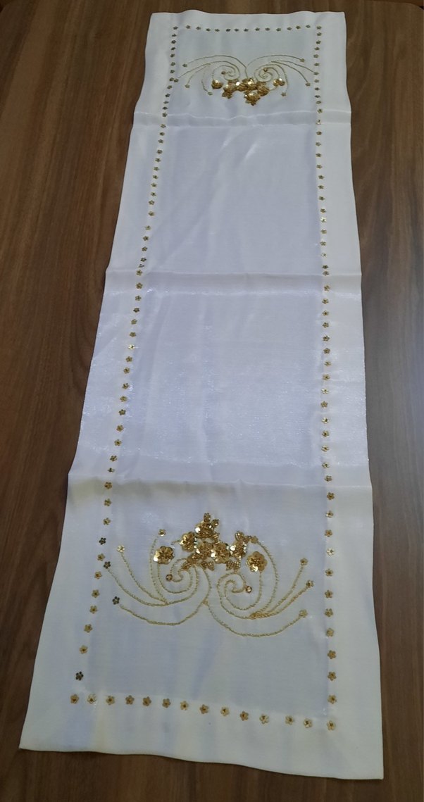 Boncuk İşlemeli runner - Görsel 2