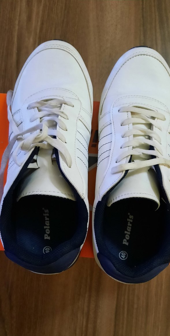 Beyaz Bağcıklı erkek Spor Ayakkabısı - Görsel 2