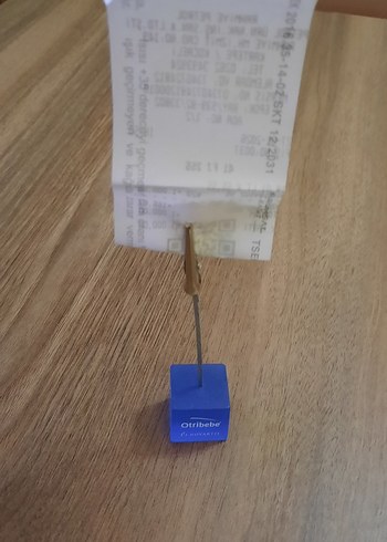 Mavi Küp masa üstü not Tutucu - Görsel 2