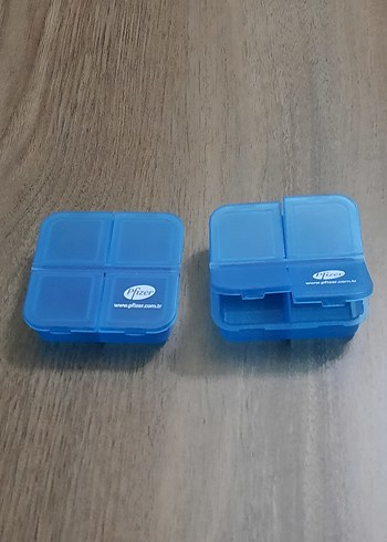 Mavi 4 bölmeli kutu - Görsel 2