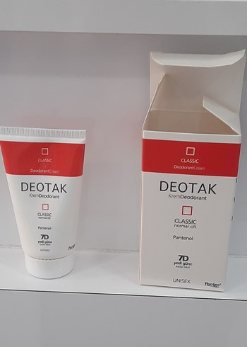 DEOTAK Krem Deodorant Pantenollü Unisex - Görsel 2
