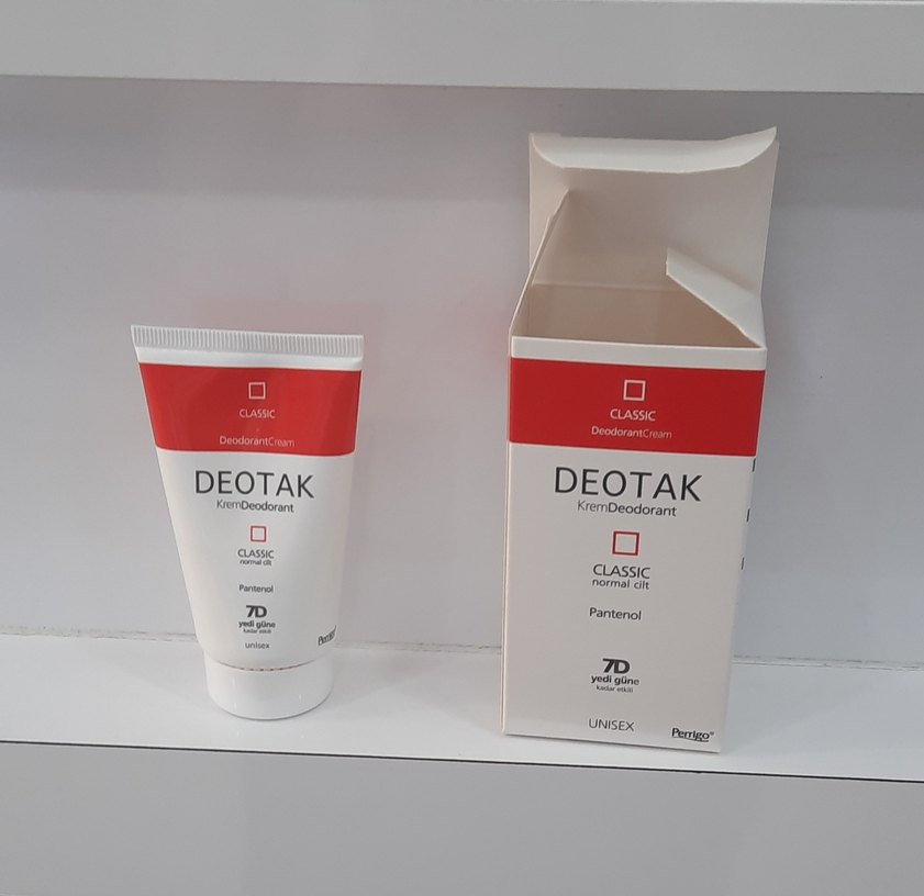 DEOTAK Krem Deodorant Pantenollü Unisex - Görsel 2