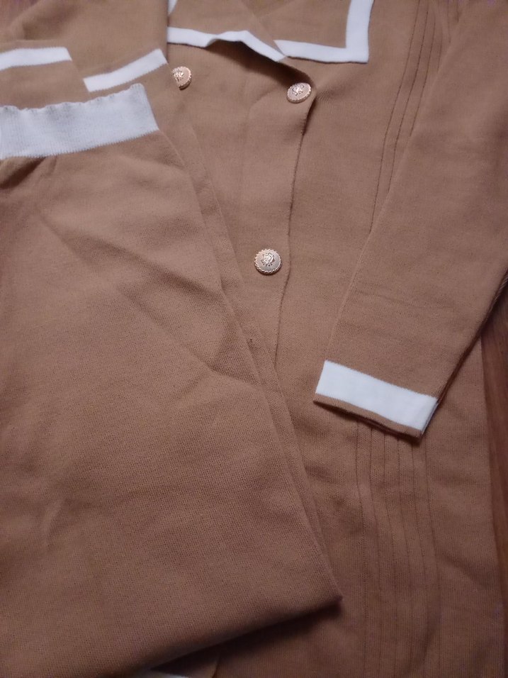 Kahverengi Kadın Takım - Görsel 2