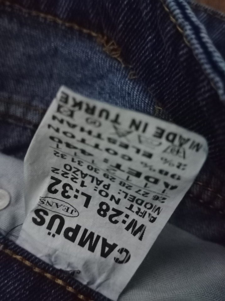 Kadın Taşlı Kot Pantolon - Görsel 4