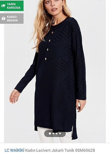 l Beden lacivert Renk Lc Waikiki Tunik