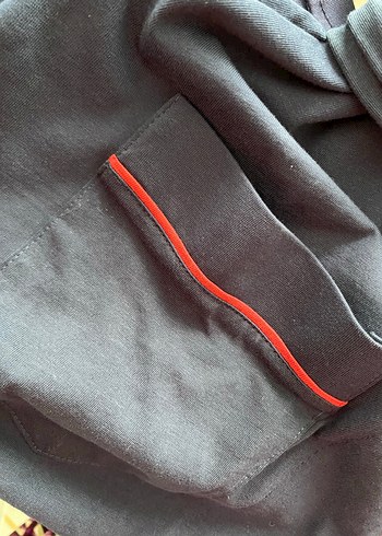 Bordo Erkek sabahlık Kuşaklı, Uzun Kollu - Görsel 6