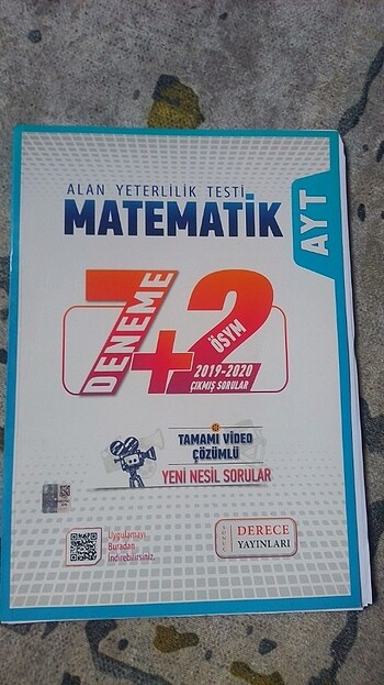Ayt matematik deneme 