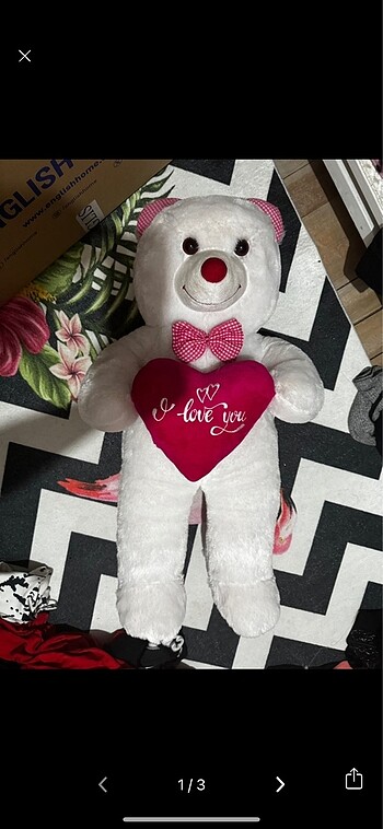 peluş ayıcık 72cm