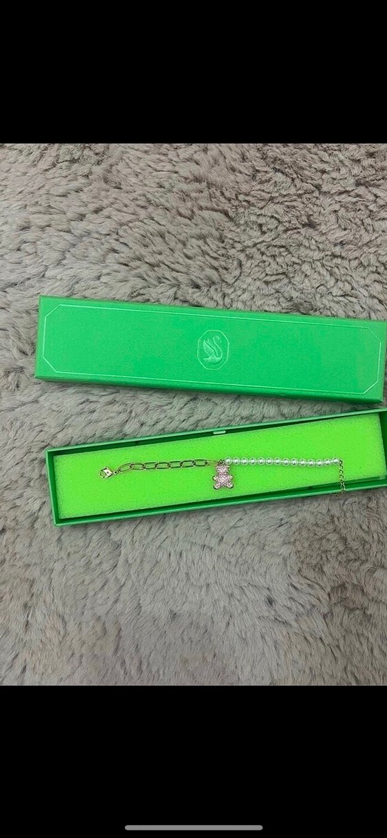 Swarovski teddy bileklik - Görsel 2