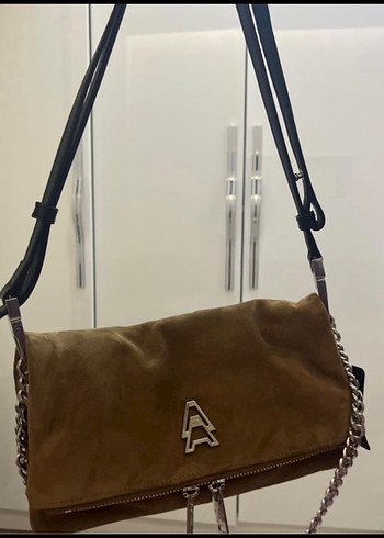 Academia süet çanta - Görsel 3