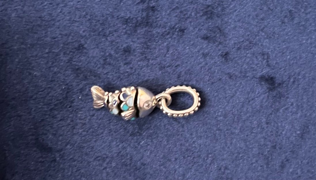 pandora balık charm - Görsel 2