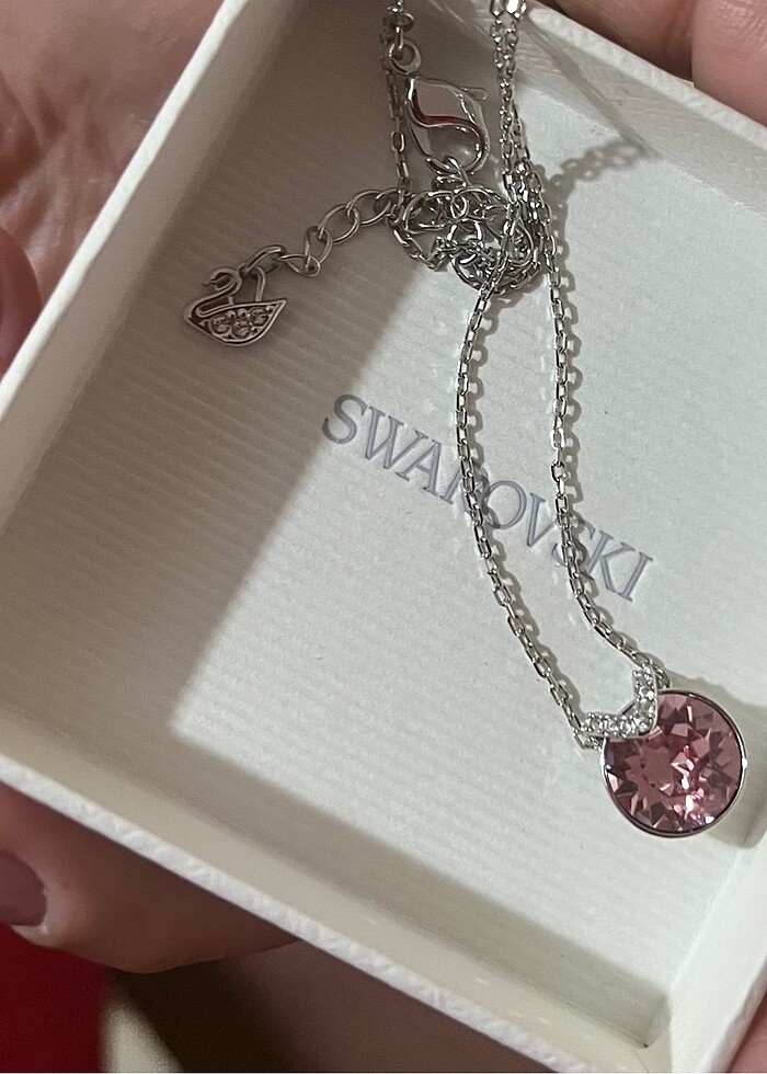 swarovski bella v kolye - Görsel 3