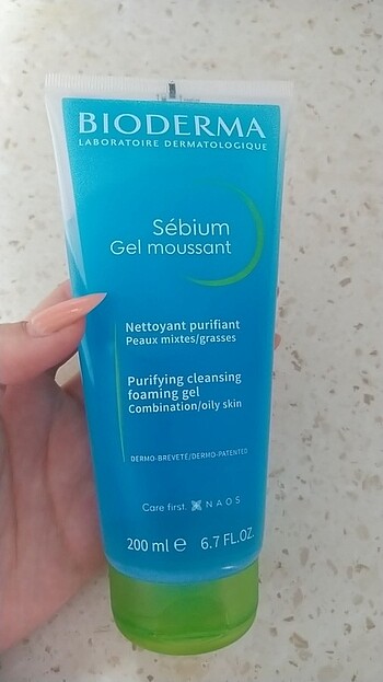 Bioderma yüz yıkama jeli