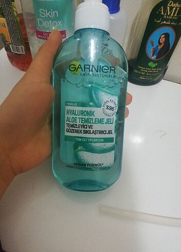 Garnier #garnier #yüz yıkama jeli #aleo veralı 