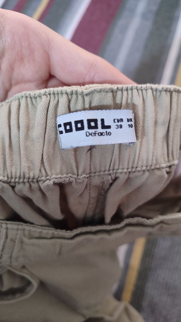 yesil-haki defacto parasüt pantolon - Görsel 5