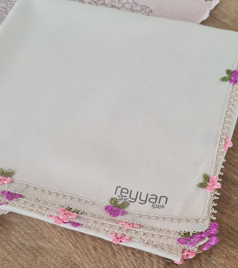 Reyyan iğne oyalı yazma - Görsel 5