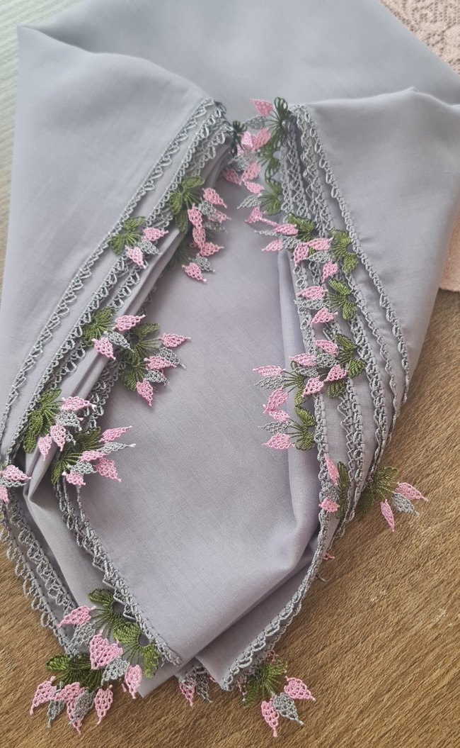 Reyyan marka iğne oyalı yazma - Görsel 2