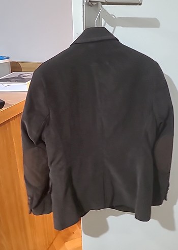 Kahverengi Erkek Çocuk Kadife Süet Düğmeli Ceket 5/6 yaş - Görsel 6