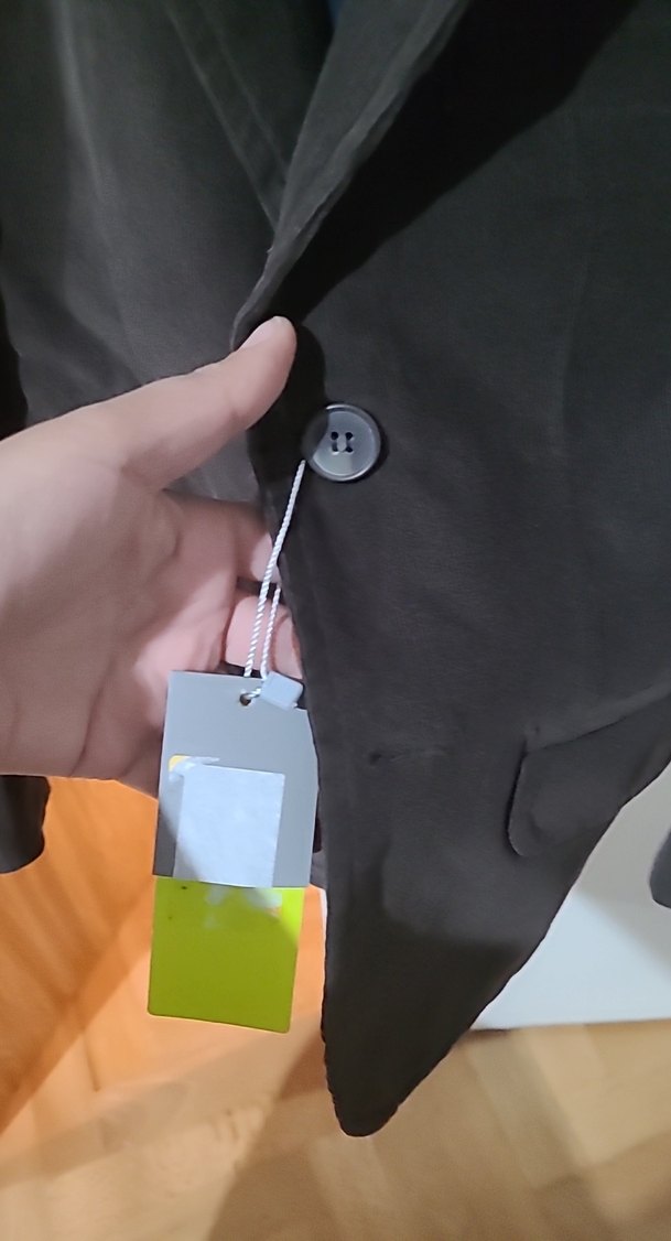 Kahverengi Erkek Çocuk Kadife Süet Düğmeli Ceket 5/6 yaş - Görsel 2