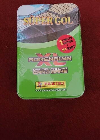 Panini Adranalyn Süper Gol açılmamış paketli kutuda futbolcu kar