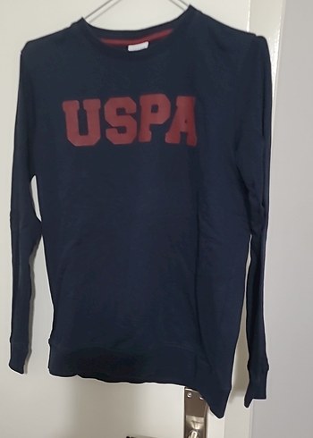 U.S. Polo Assn. Erkek Çocuk Lacivert Sweatshirt 12 yaş