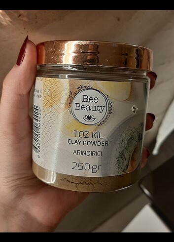Bee beauty arındırıcı toz kil