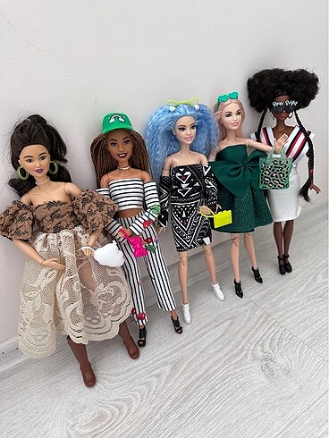  Beden Renk Barbie kıyafetleri