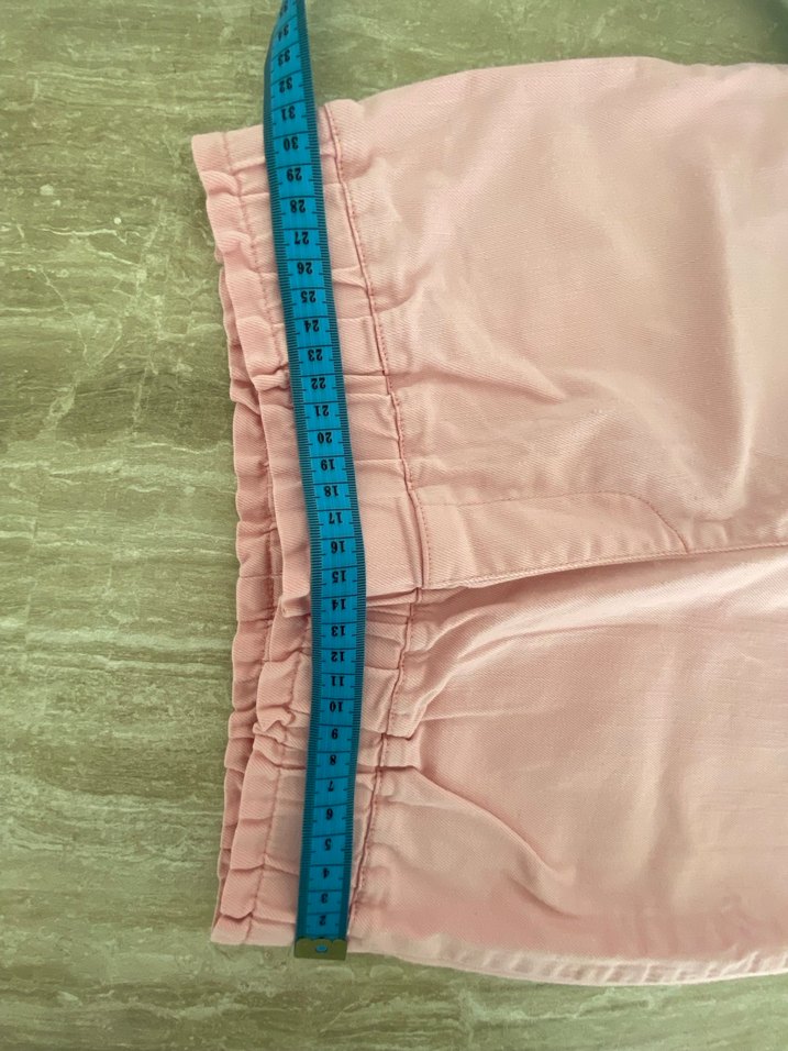 Pembe Midi Kız çocuk Kot Pantolon - Görsel 2